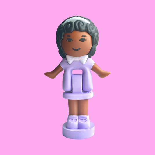 Lilac Polly Doll