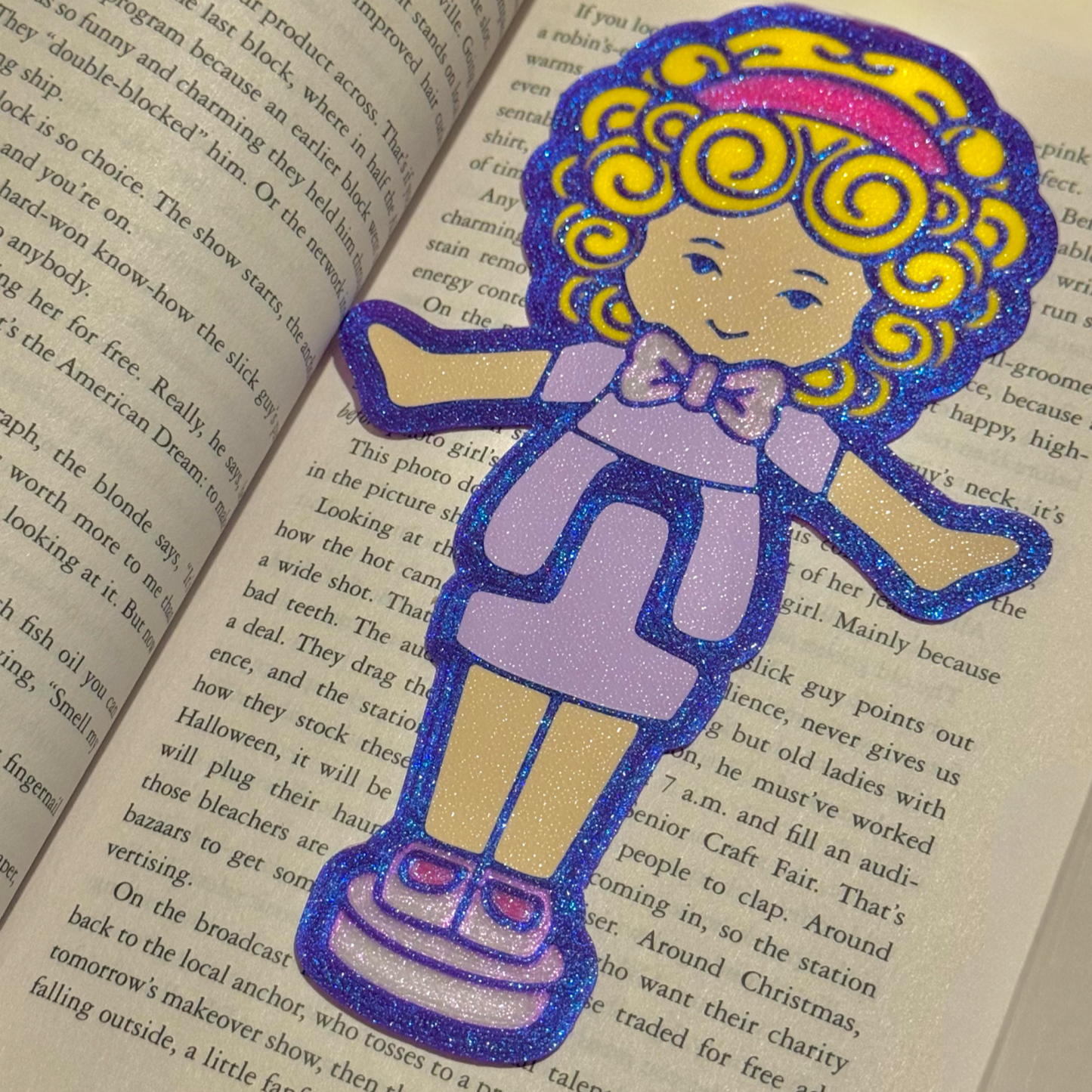 Peekaboo Polly Bookmark
