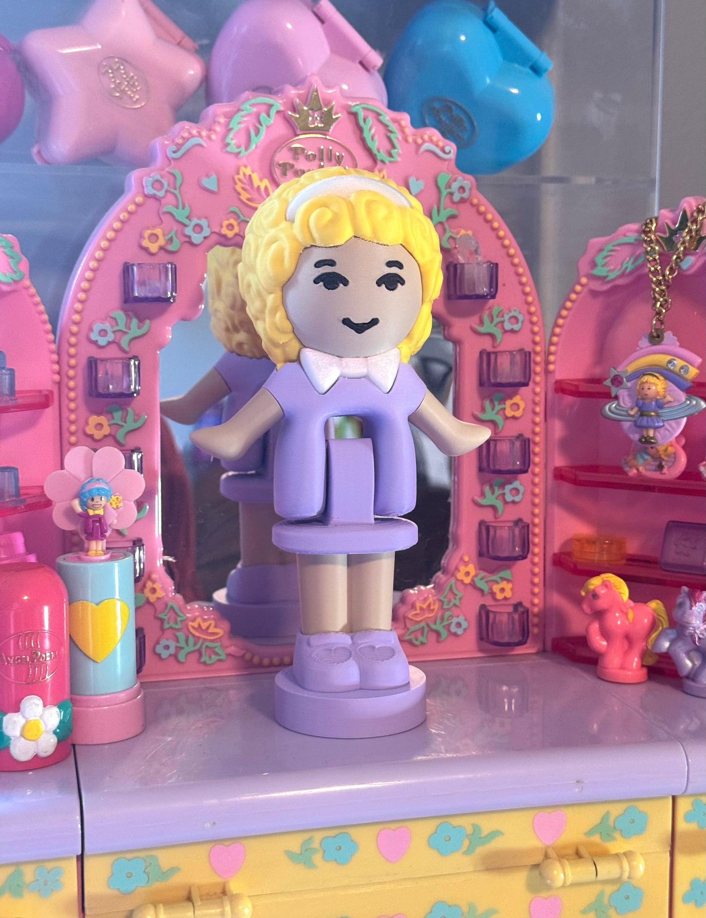 Lilac Polly Doll