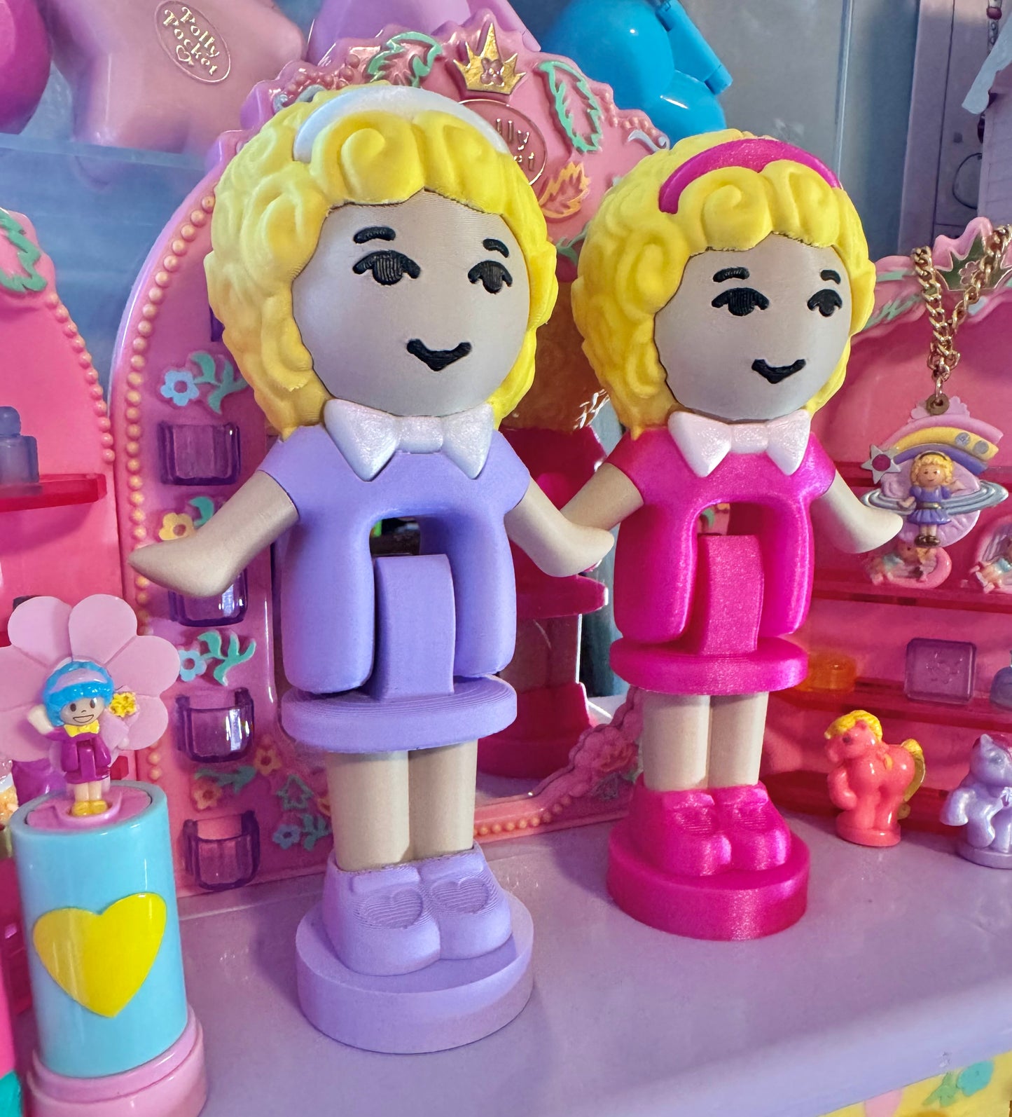 Lilac Polly Doll