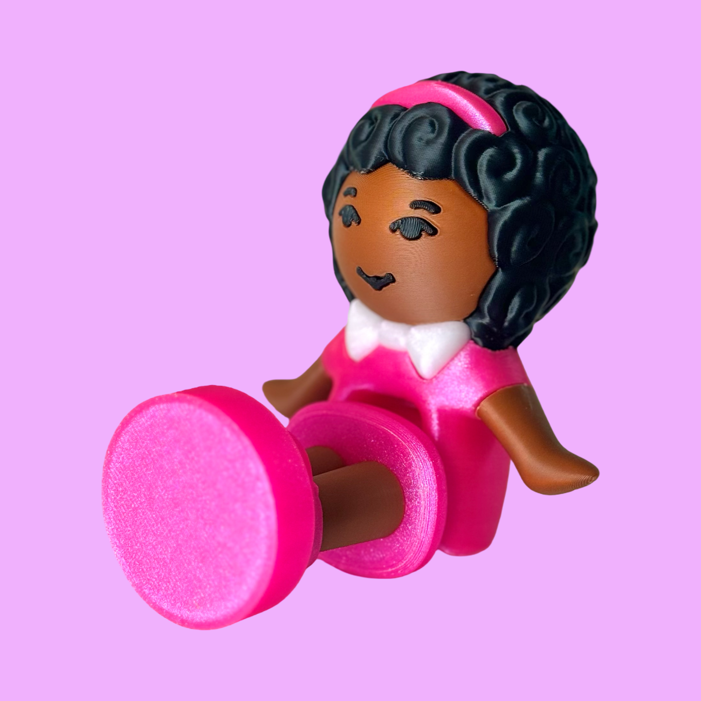 Pink Shimmer Polly Doll